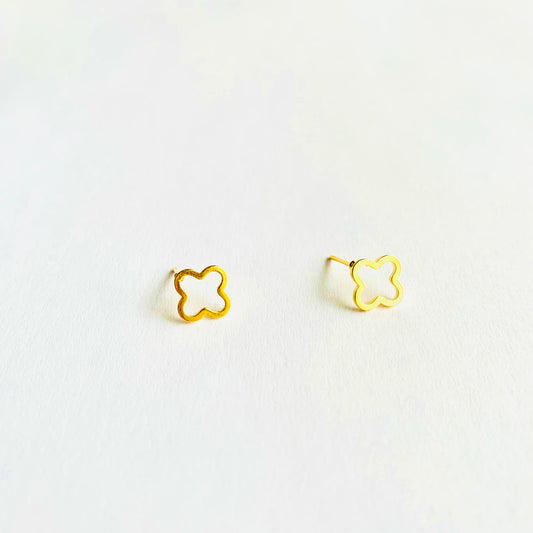 Open Clover Studs