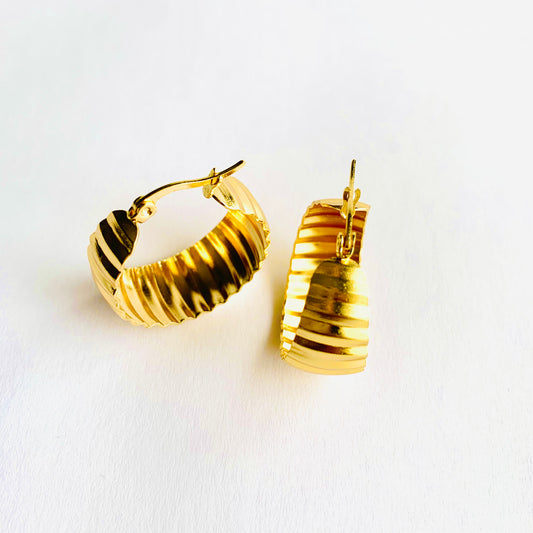Textured Hoops