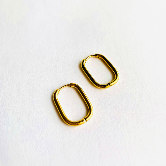 Midi Oval Hoops