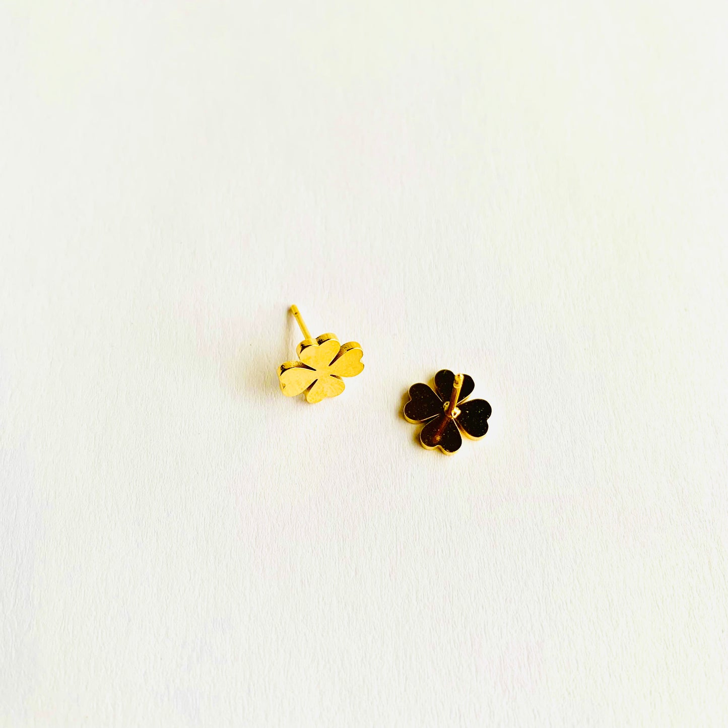 Four-Leaf Clover Studs