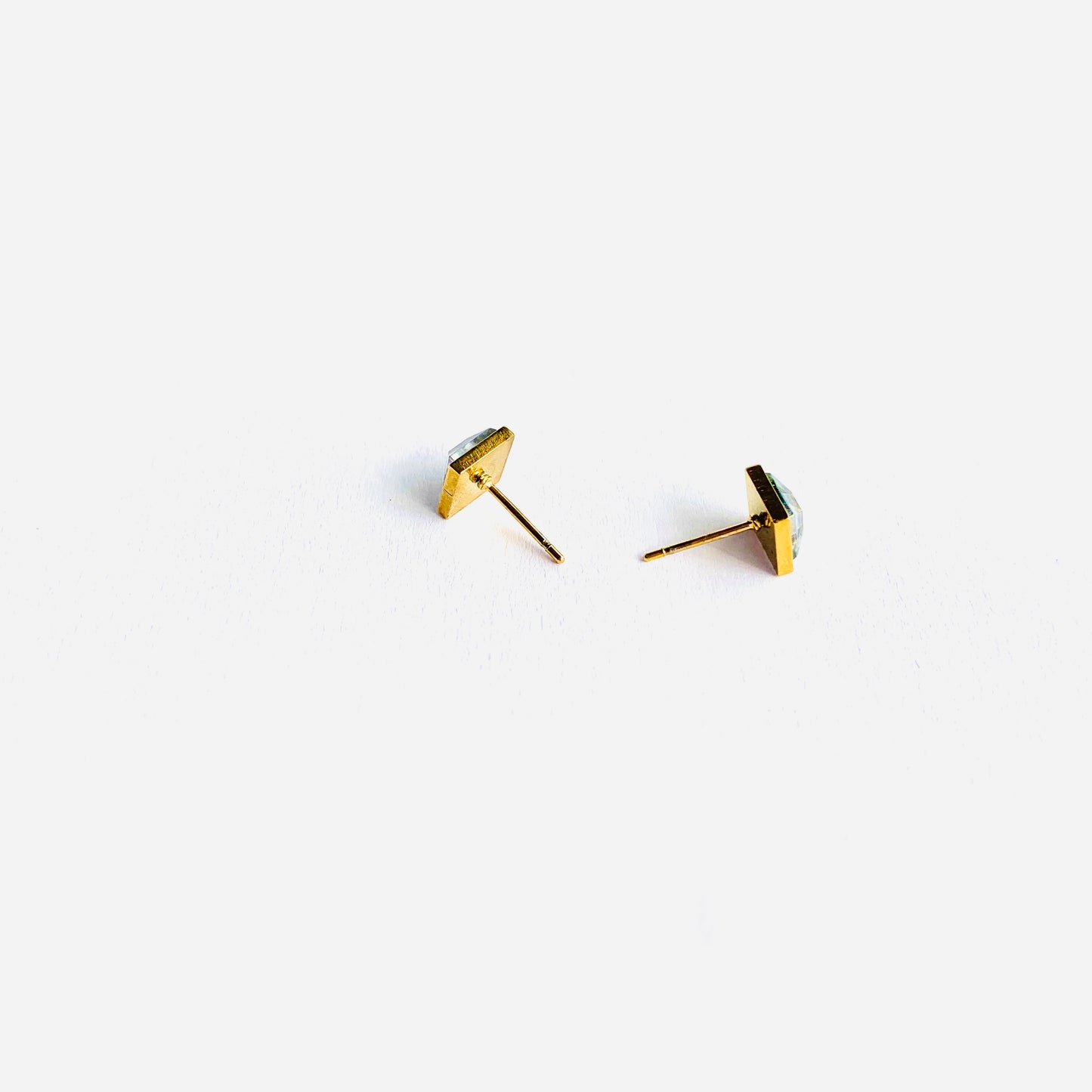 Square Crystal Studs