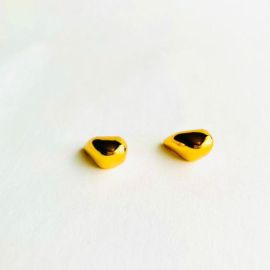 Organic Teardrop Earrings