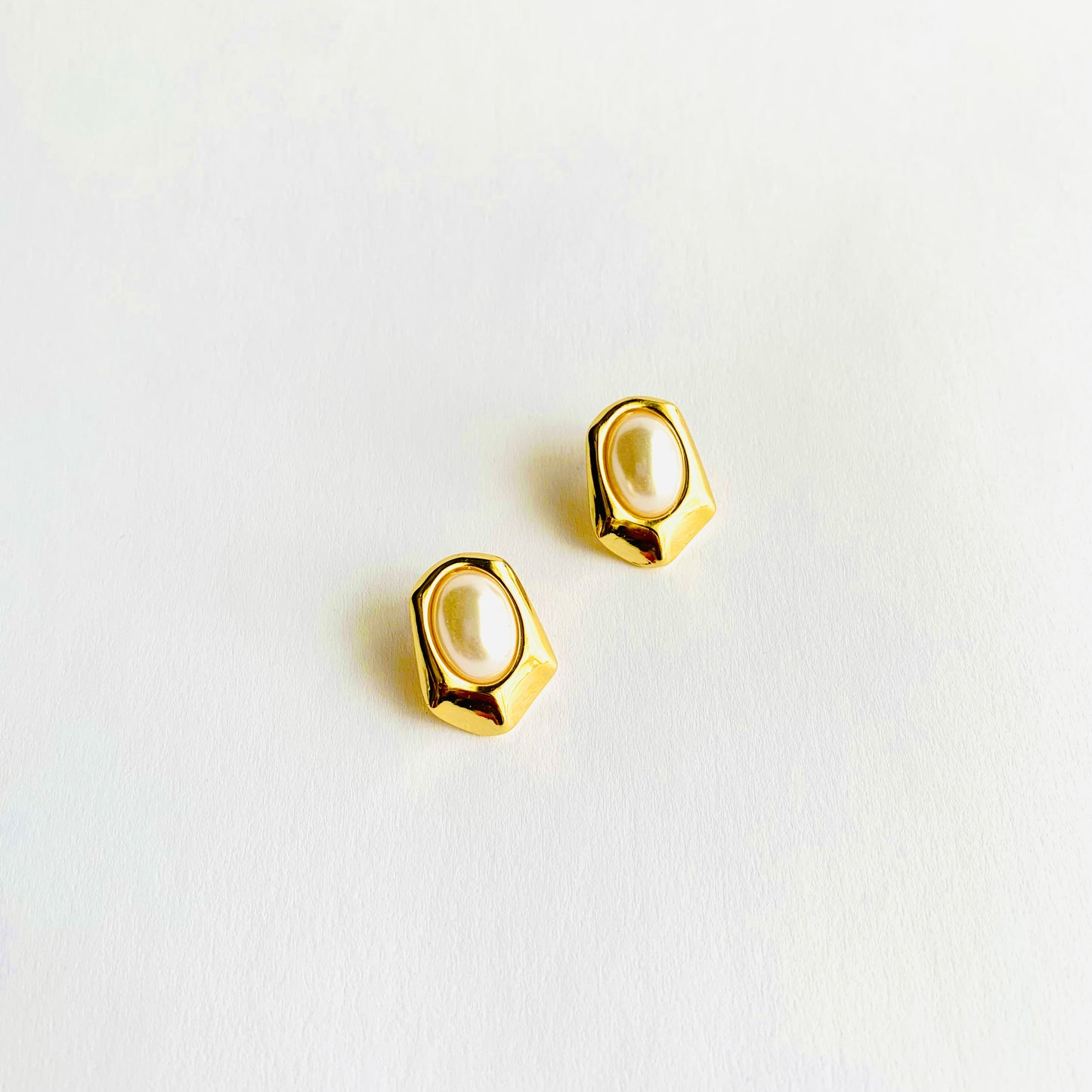 Vintage Pearl Studs