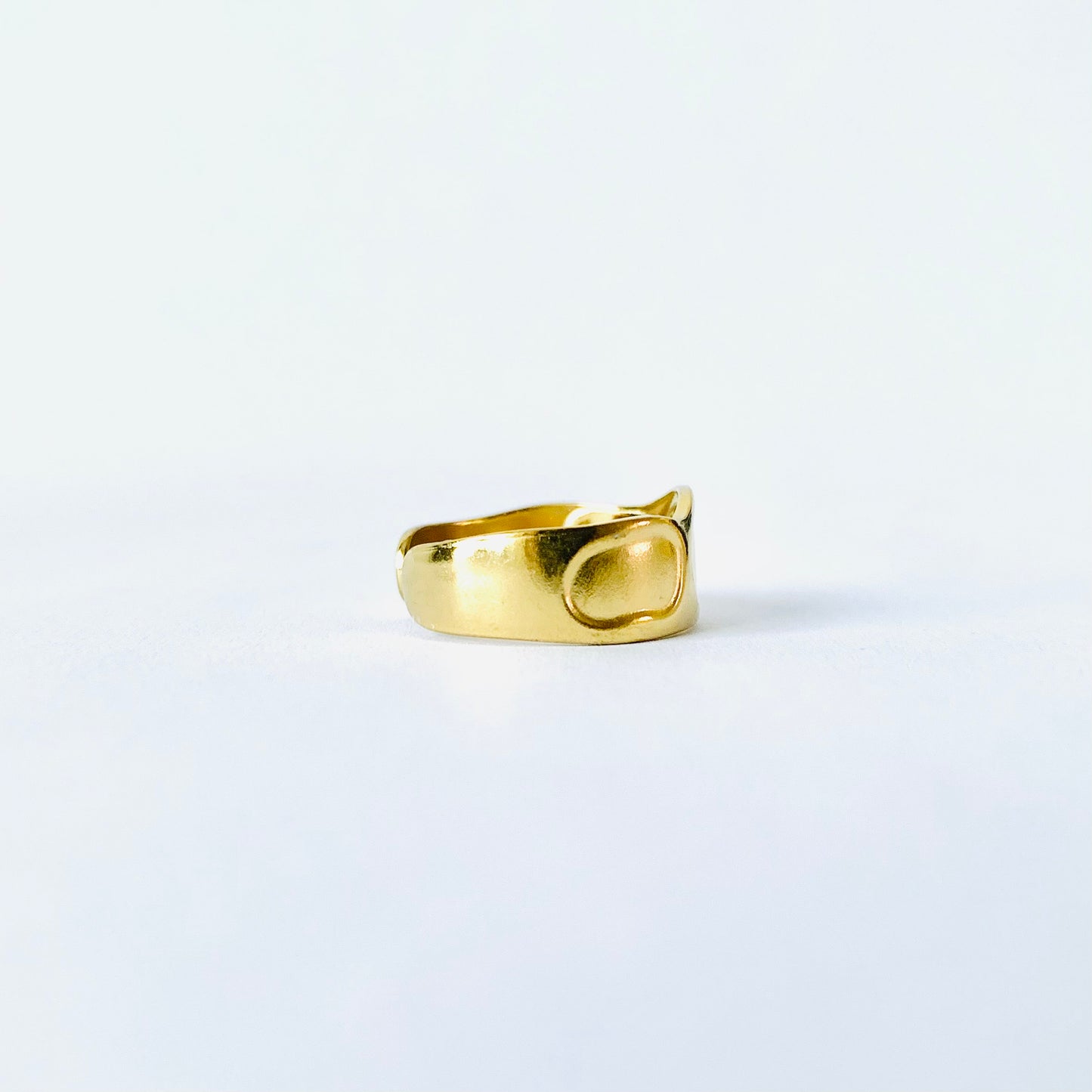 Geometric Sun Flower Ring
