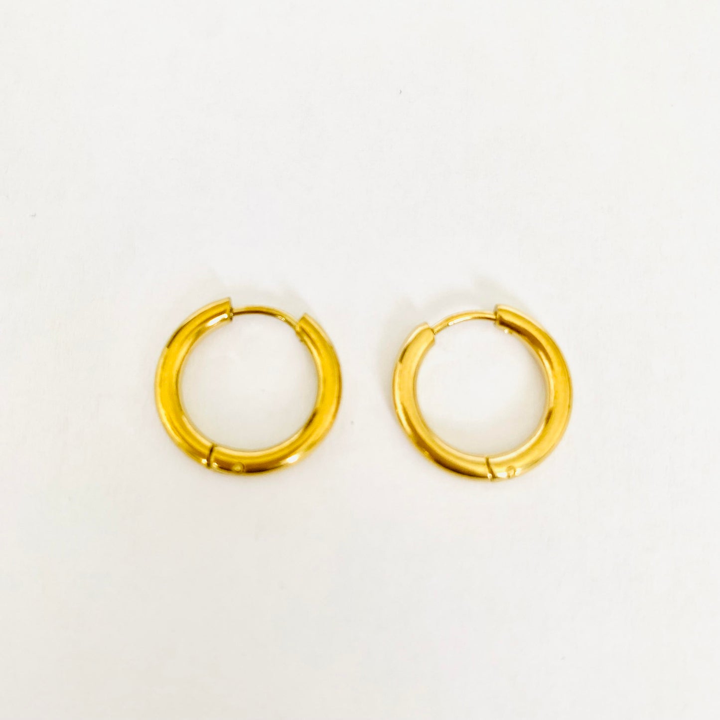 Golden Circle Hoops (16mm)