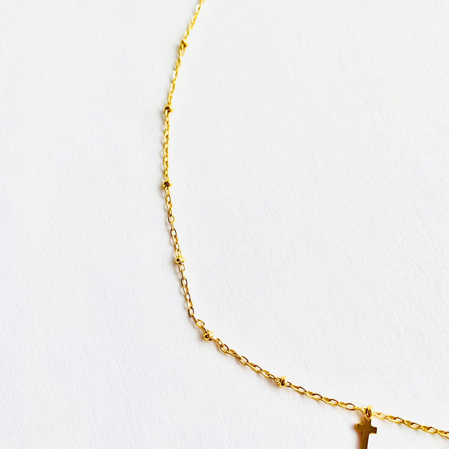 Dainty Multi Cross Necklace