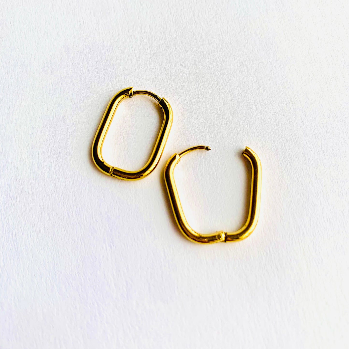 Midi Oval Hoops