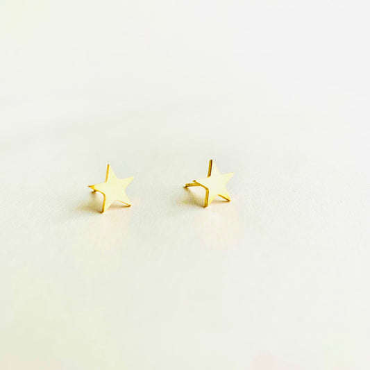 Gold Star Studs