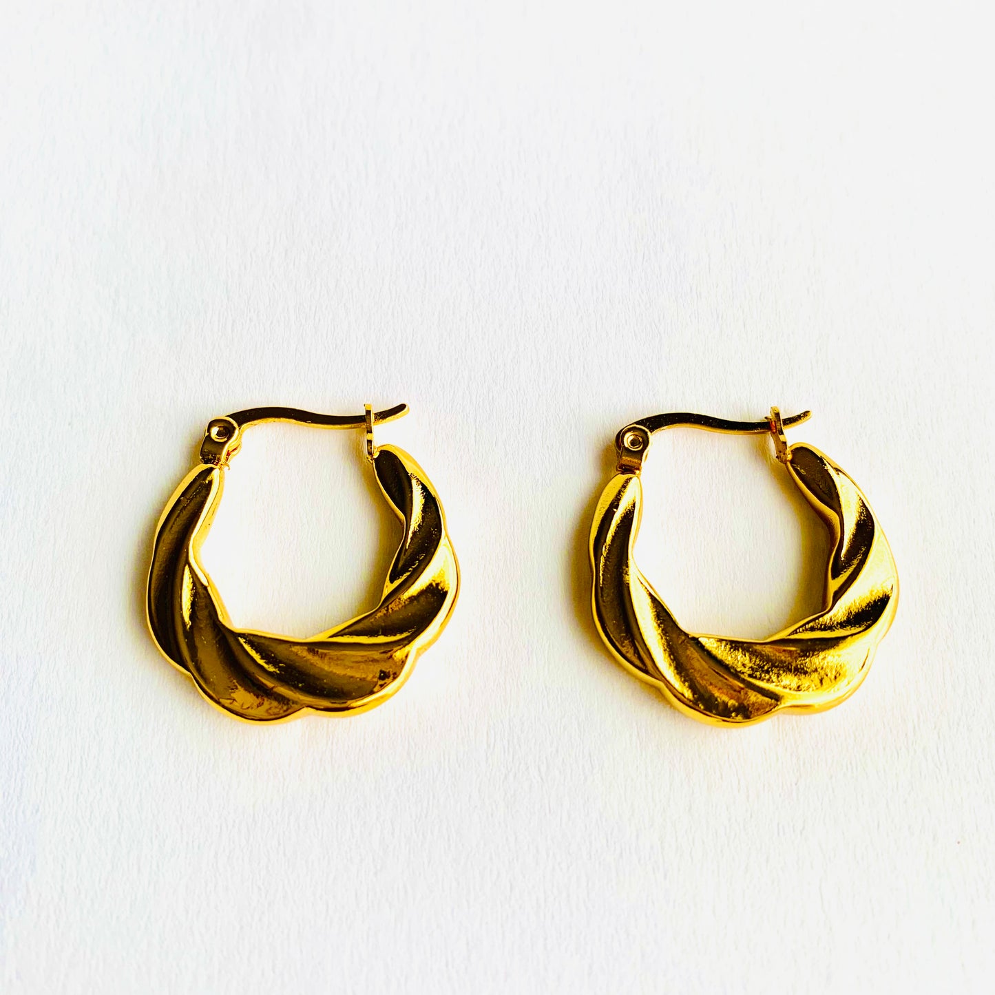 Vintage Twist Hoops