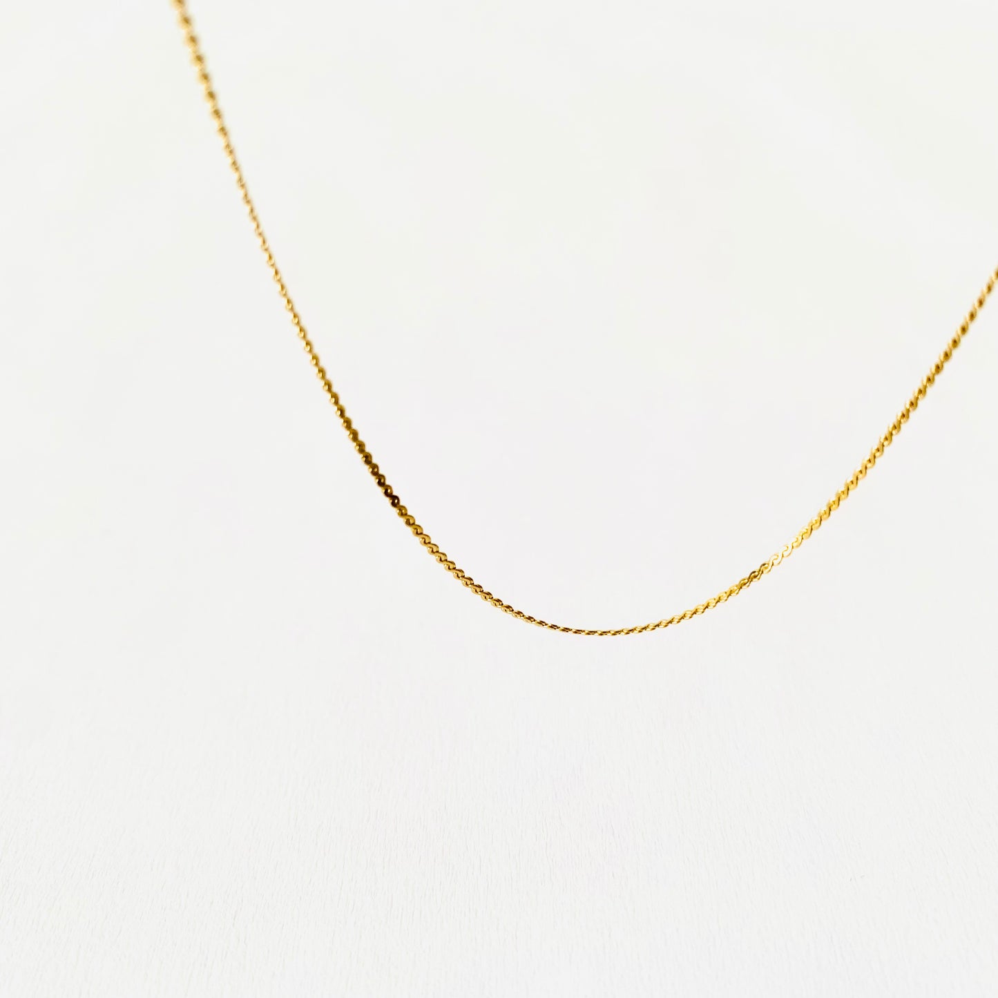Gold S-Chain Necklace