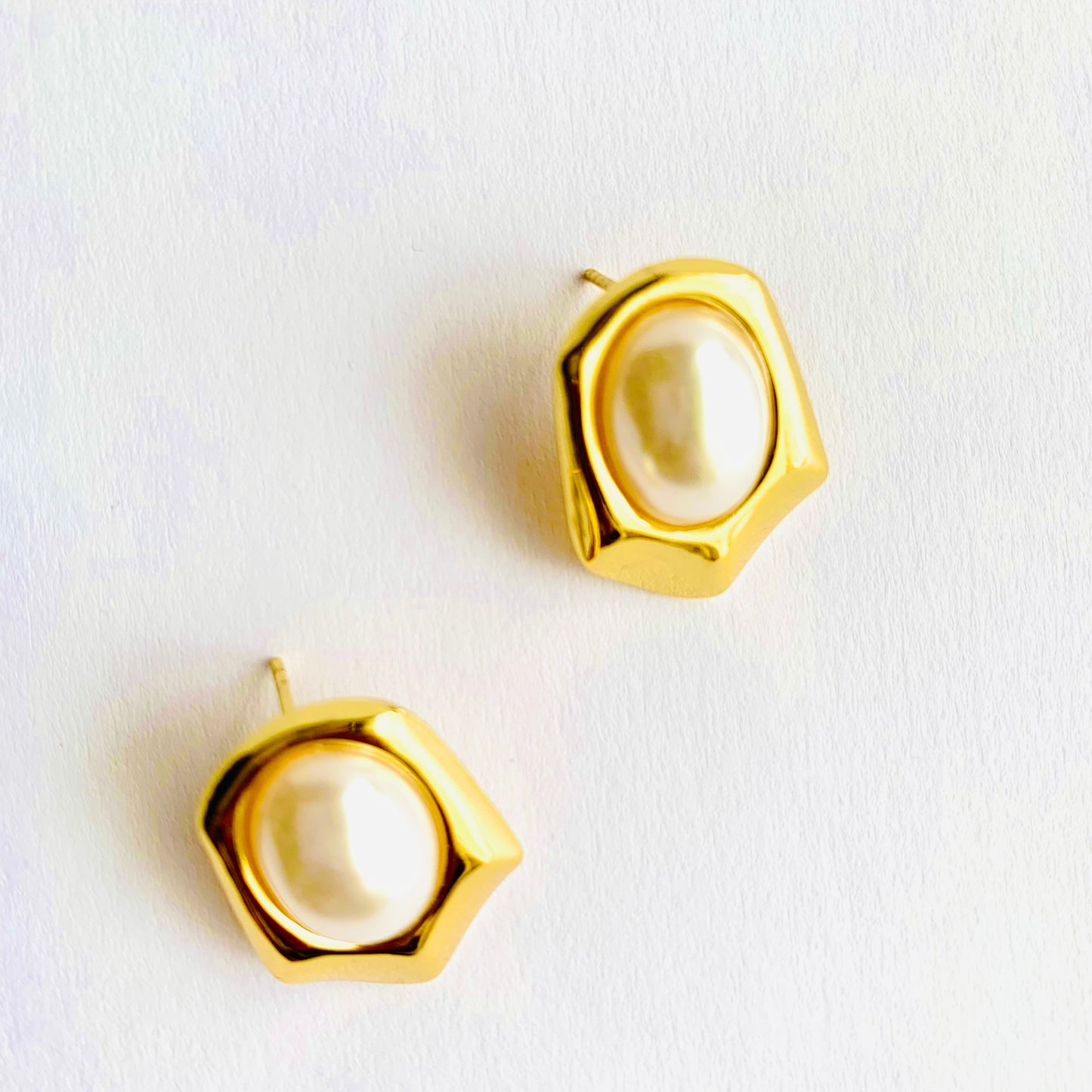 Vintage Pearl Studs
