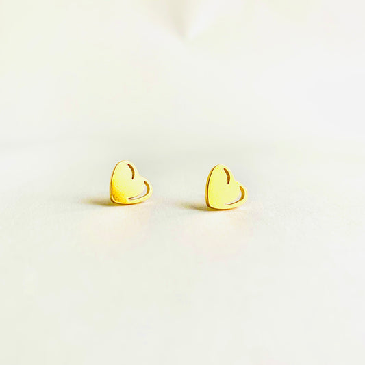 Heart Studs