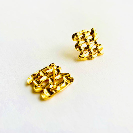 Woven Vintage Studs