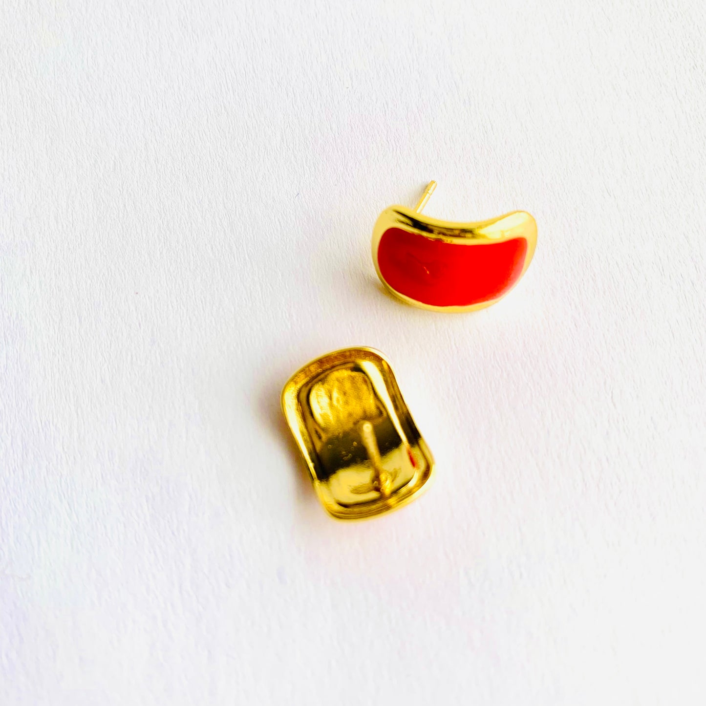 Red Glow Studs