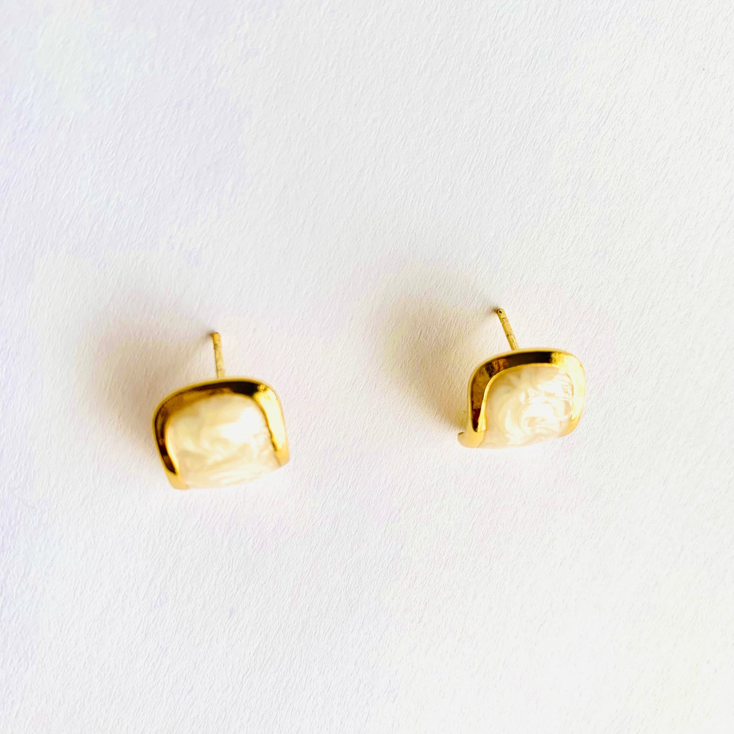 Marble Glow Studs