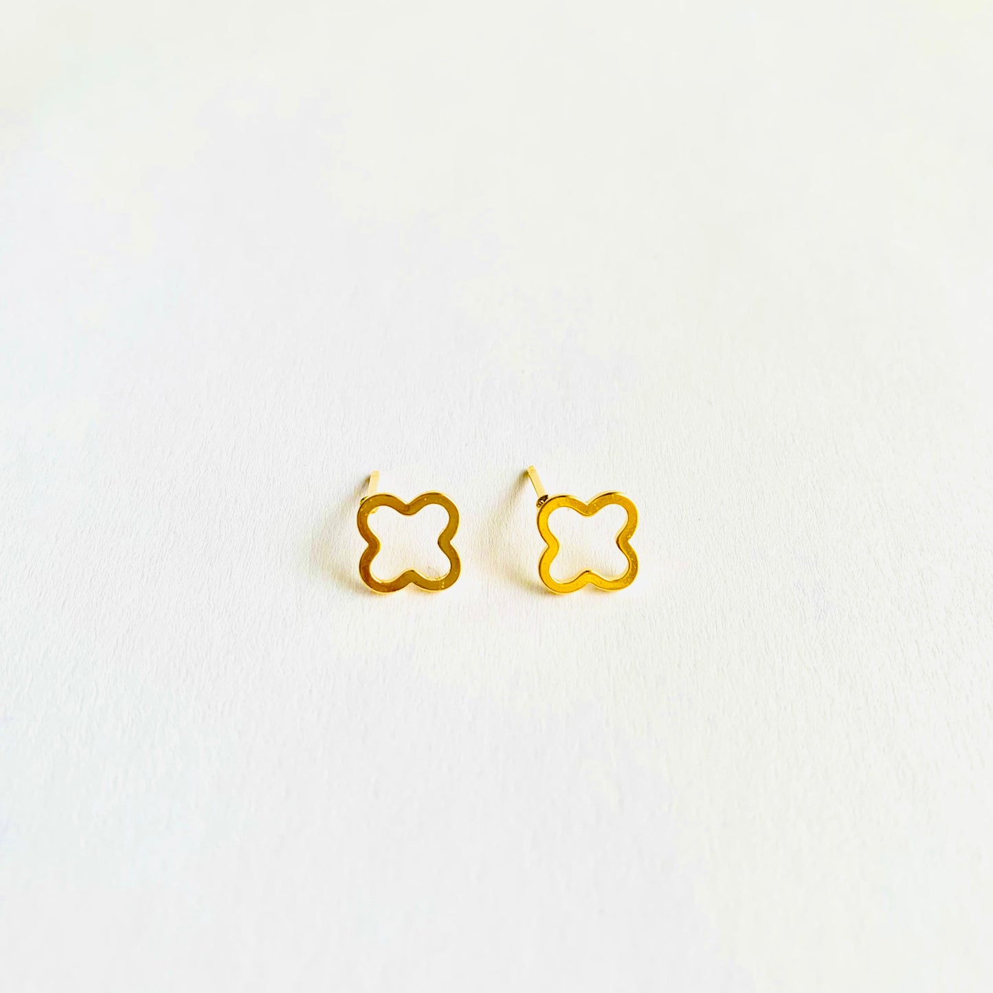 Open Clover Studs