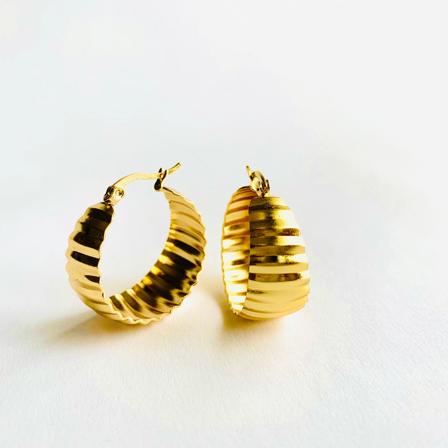 Textured Hoops