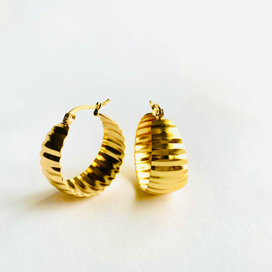 Textured Hoops