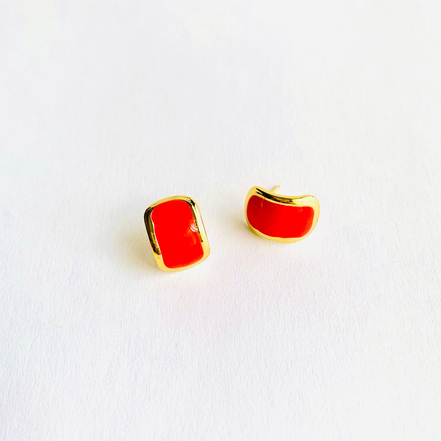 Red Glow Studs