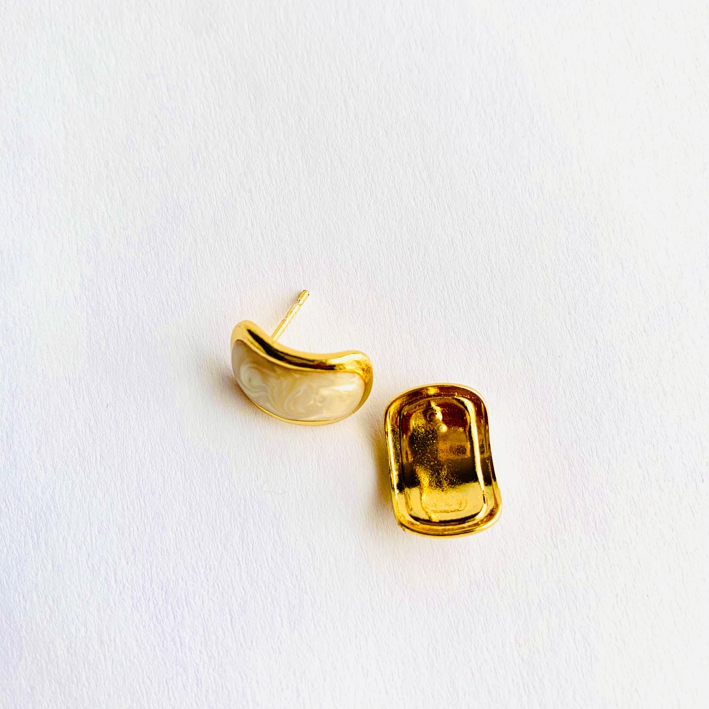 Marble Glow Studs