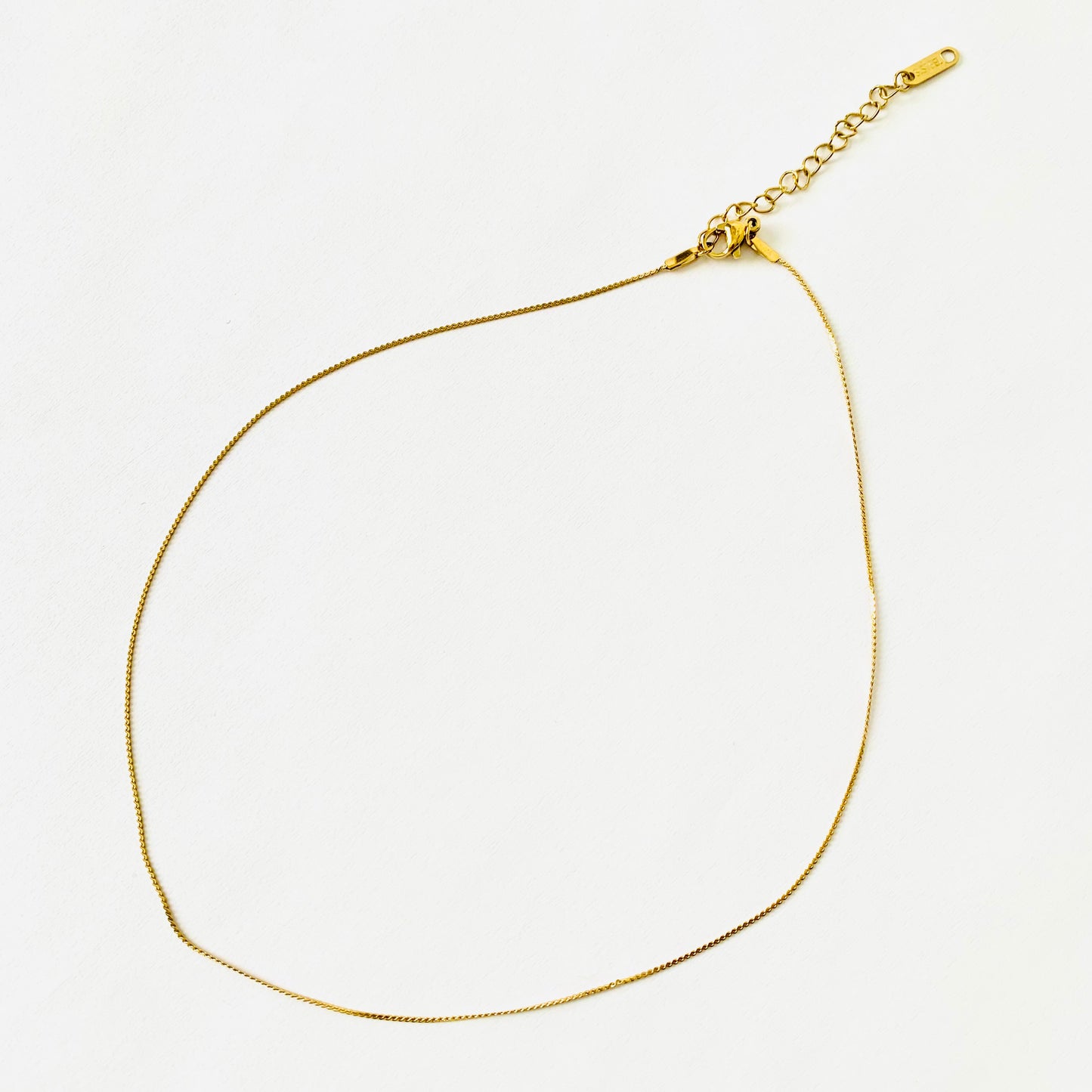 Gold S-Chain Necklace