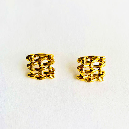 Woven Vintage Studs