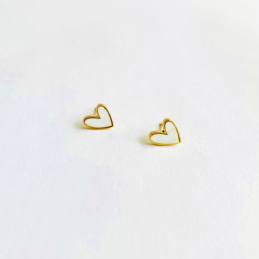 Mini Heart Studs