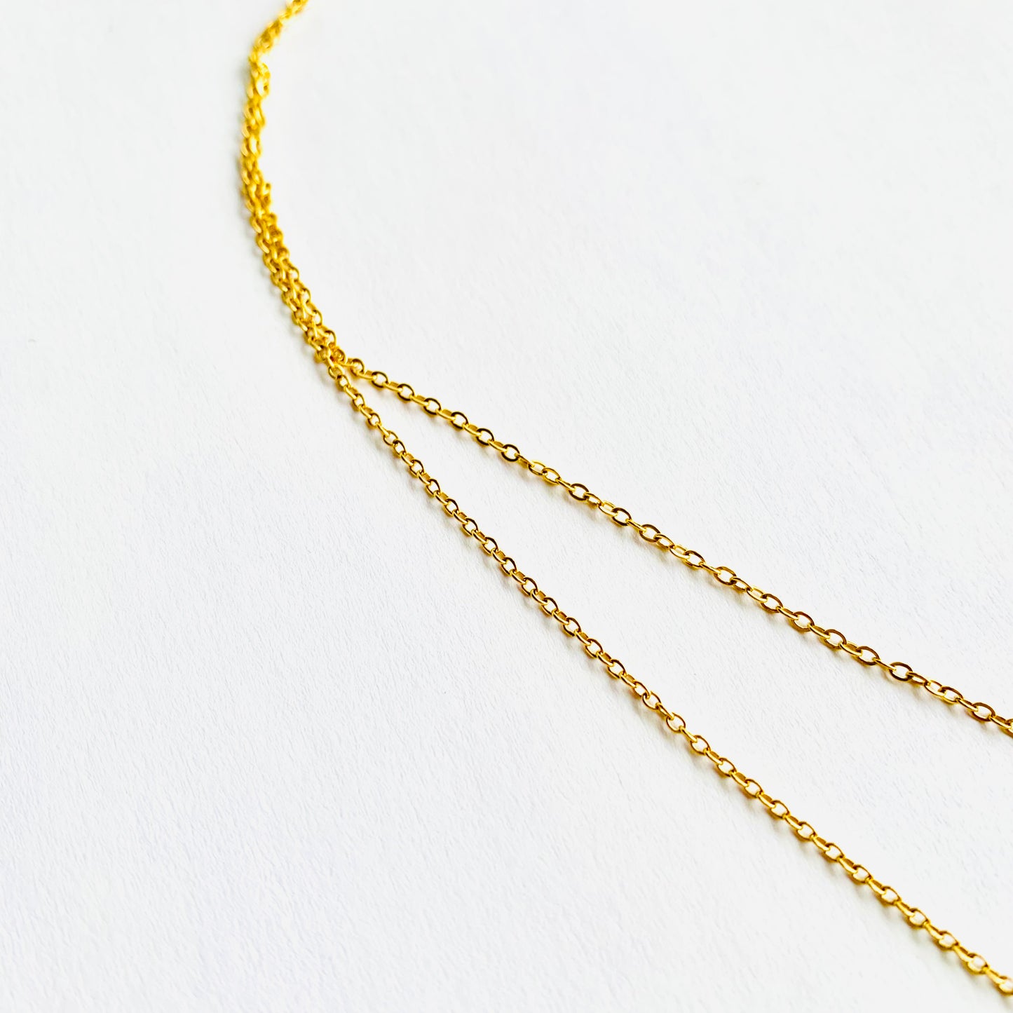 Gold Double Layered Necklace