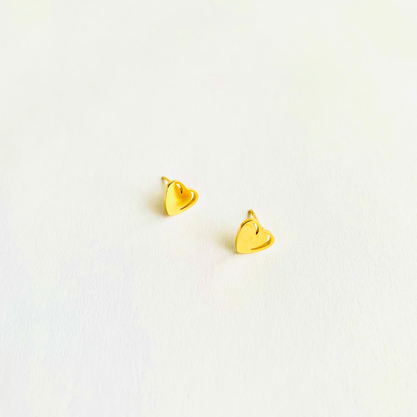 Heart Studs