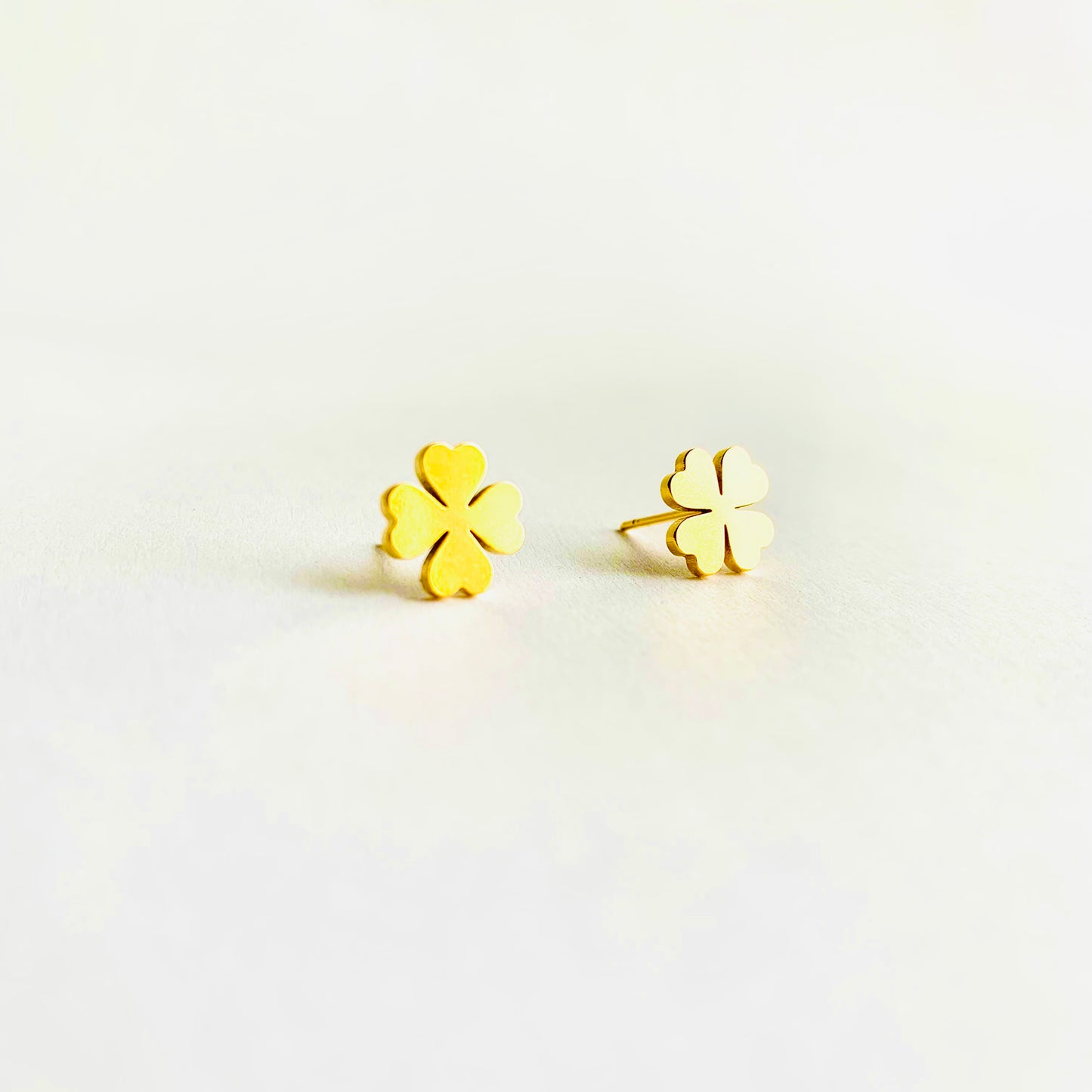 Four-Leaf Clover Studs
