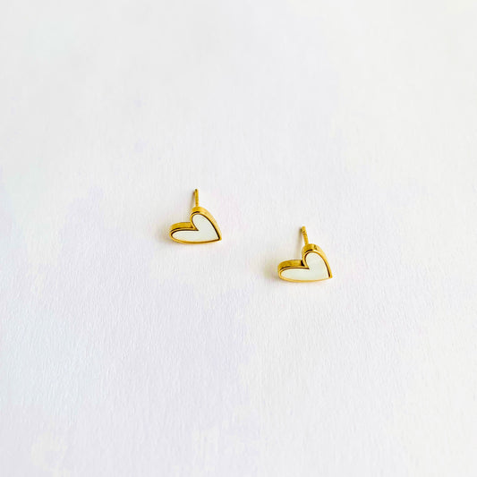 Mini Heart Studs