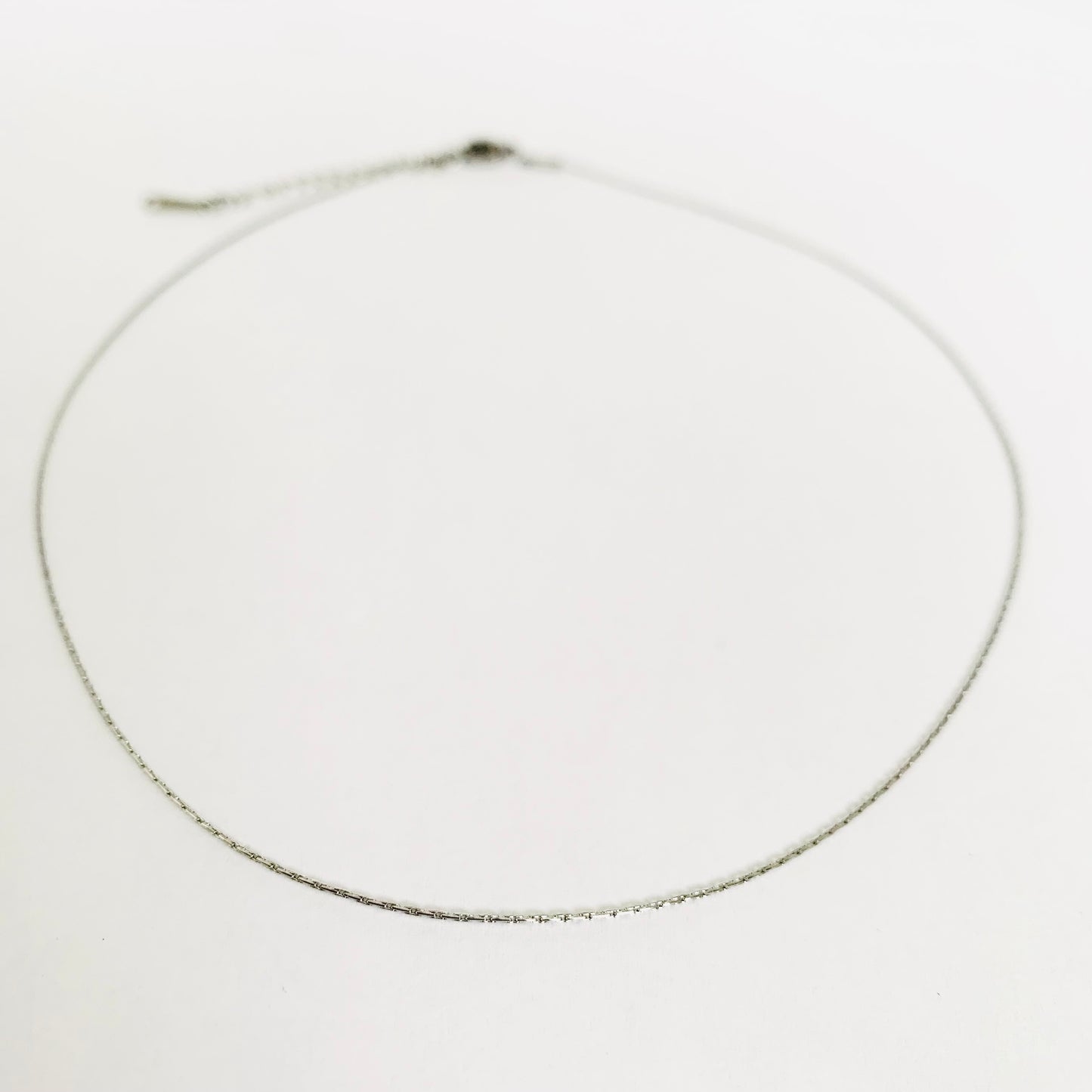 Silver Cobra Chain Necklace