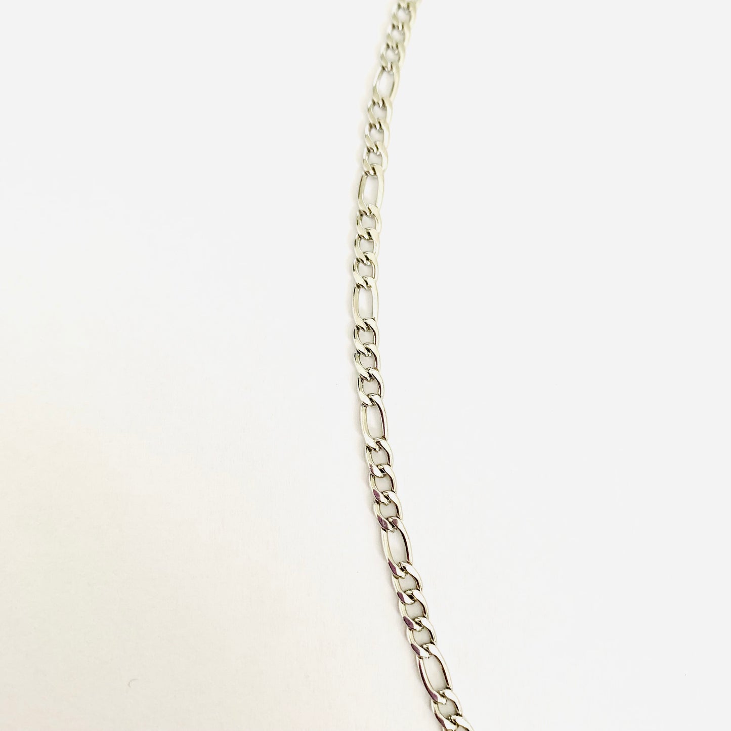 Silver Figaro Chain Necklace