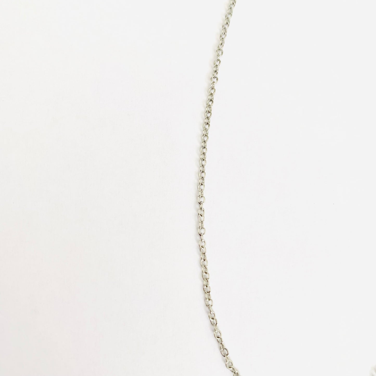 Silver Cable Chain Necklace