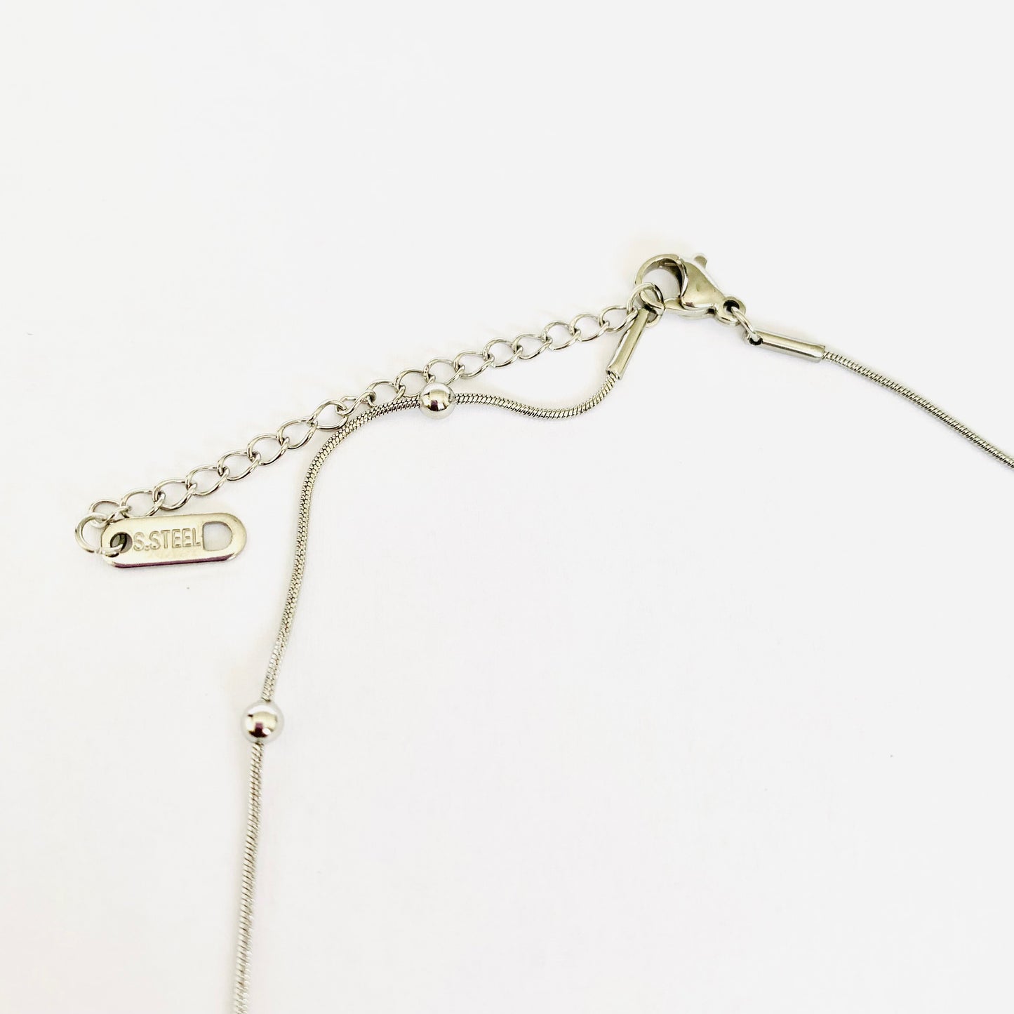 Silver Beaded Necklace