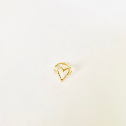 Heart Toe Ring