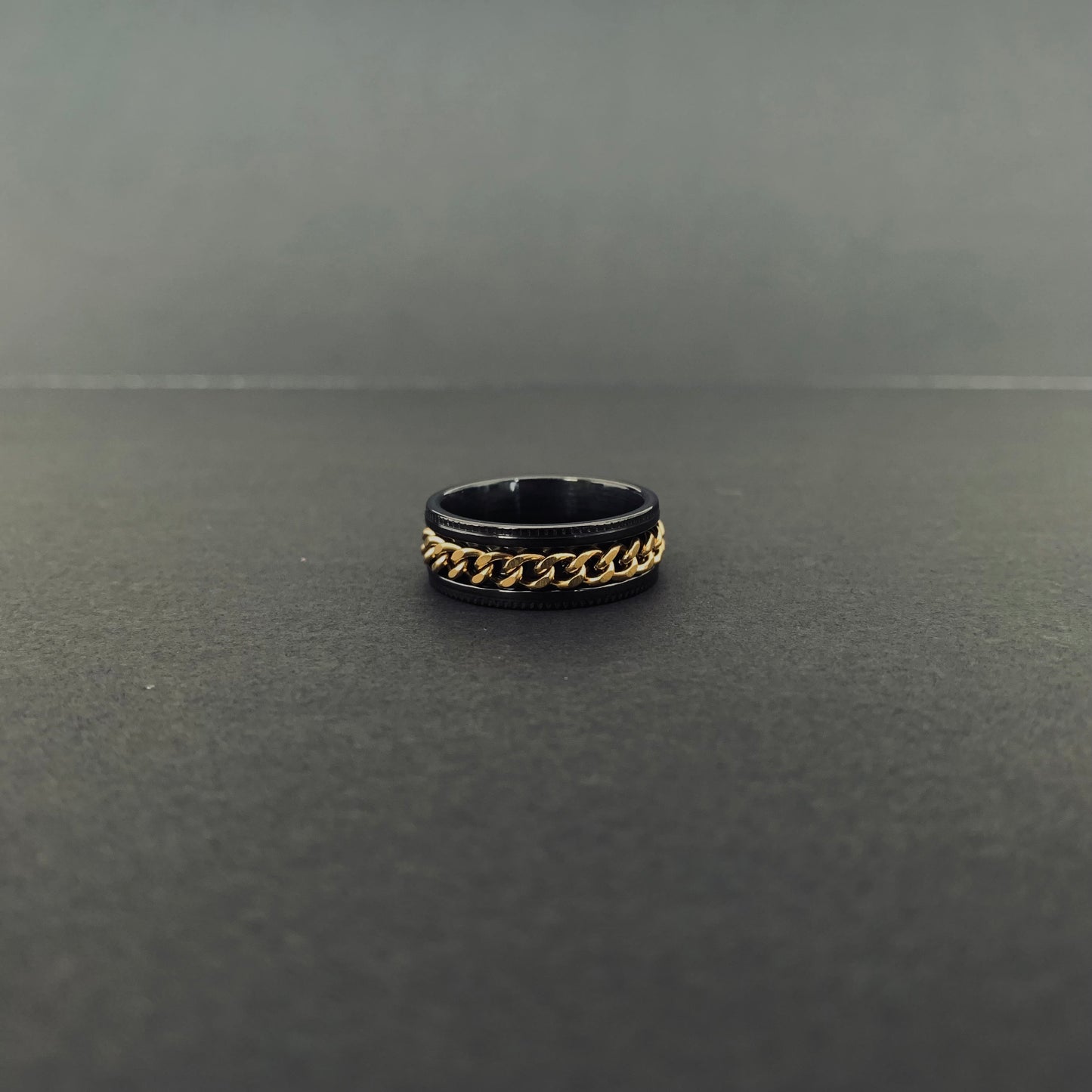 Gold Chain Ring