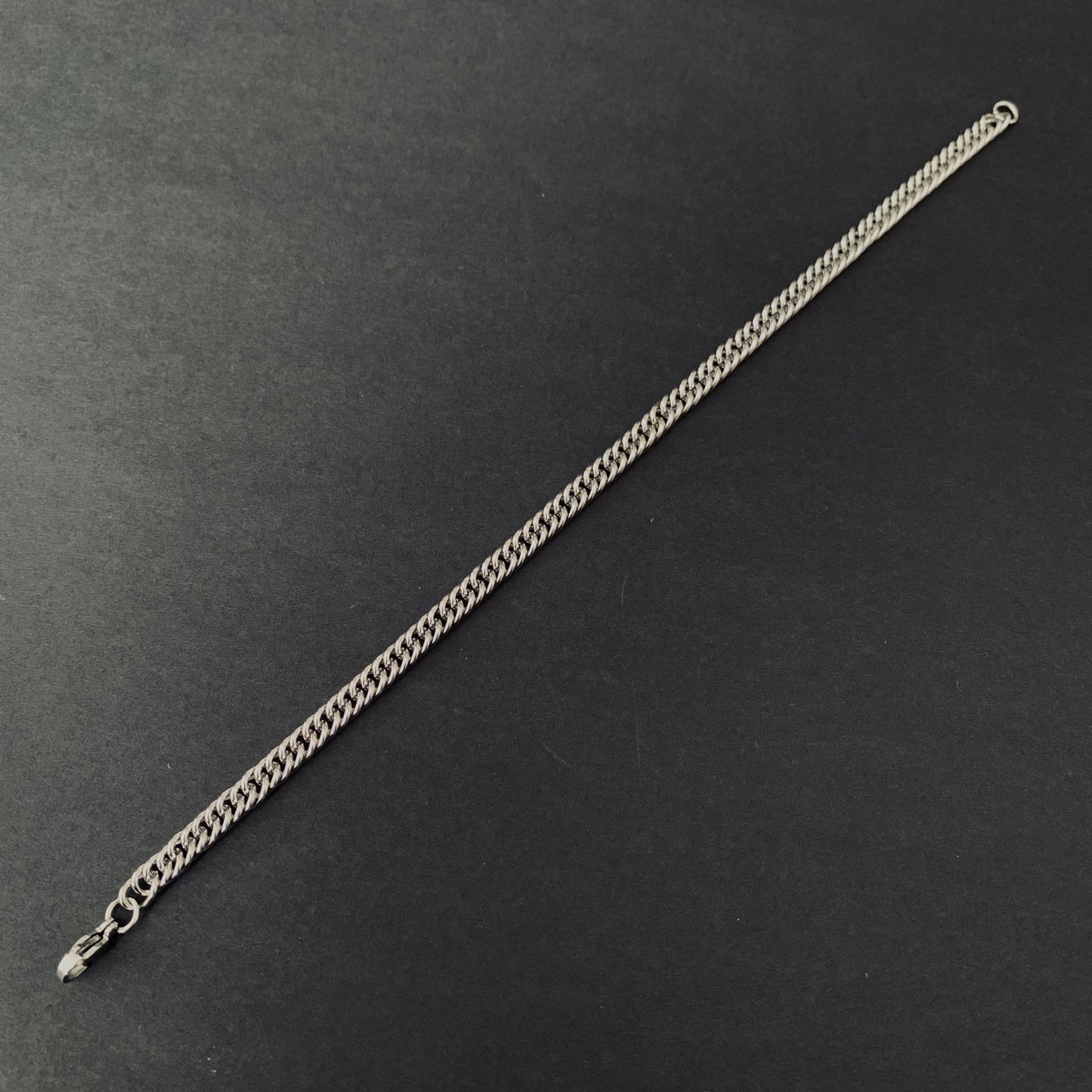 Silver Cuban Link Bracelet