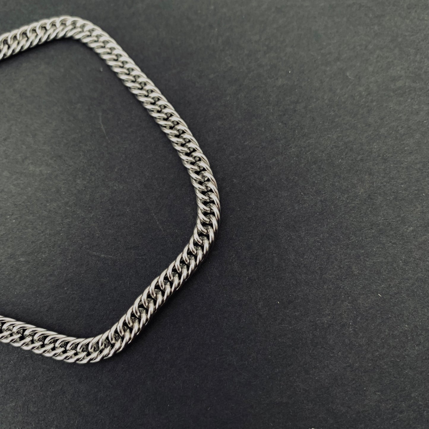 Silver Cuban Link Bracelet