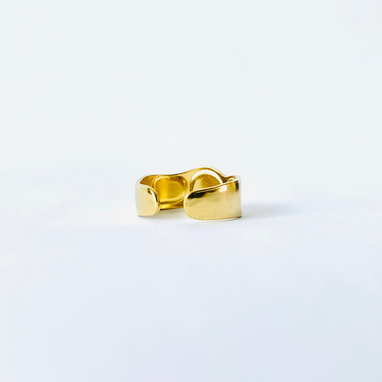 Geometric Sun Flower Ring