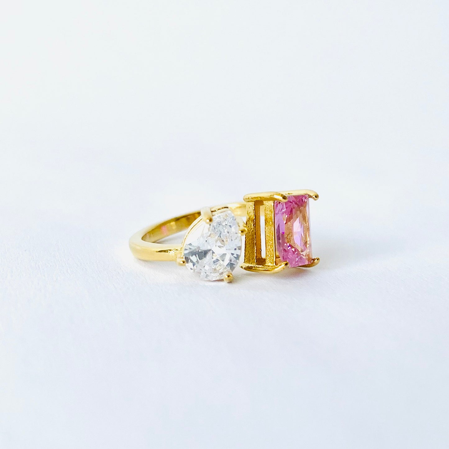 Duo Crystal Ring