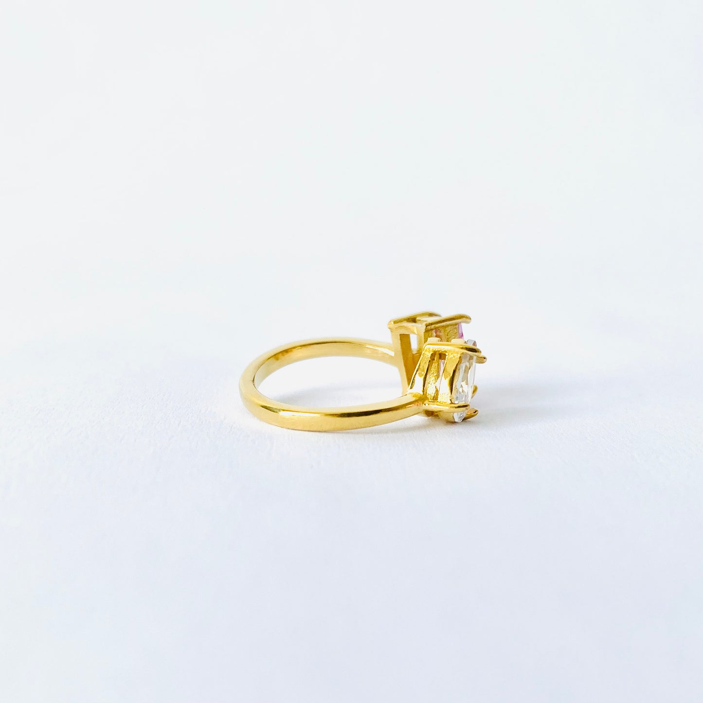 Duo Crystal Ring