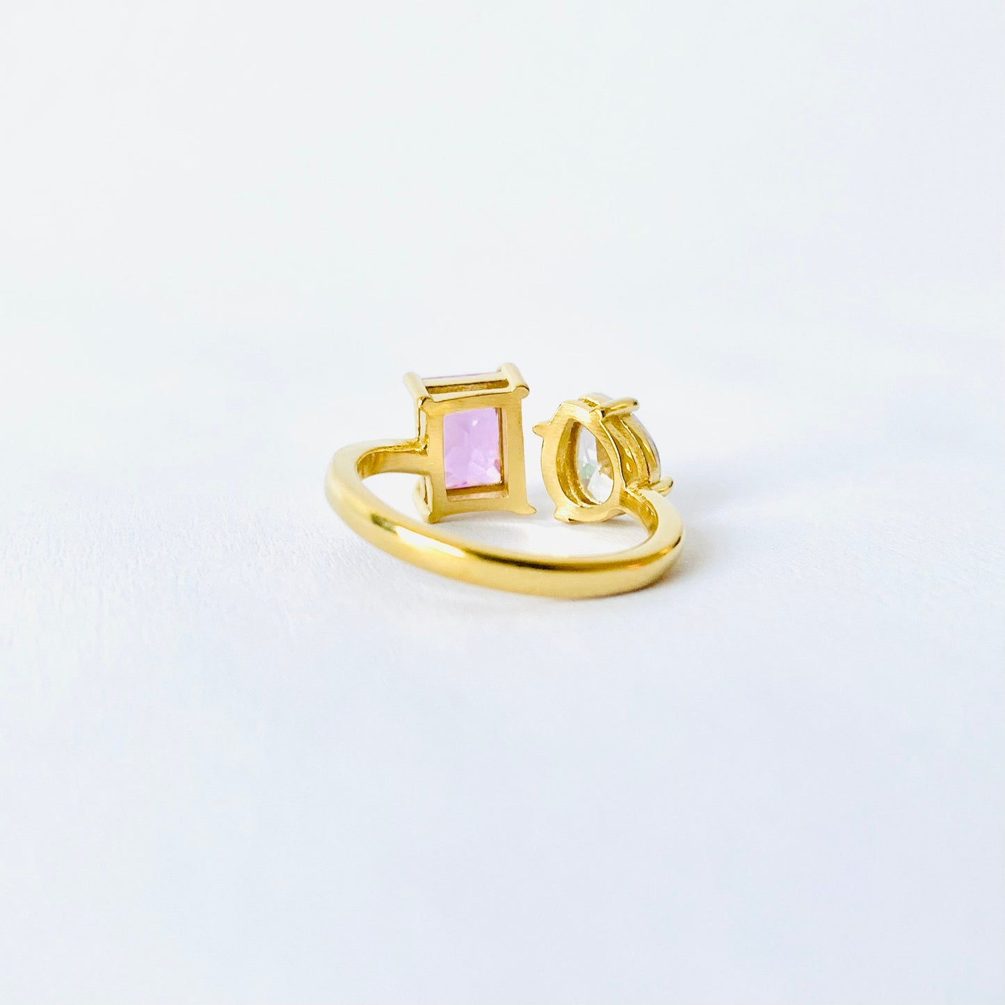 Duo Crystal Ring