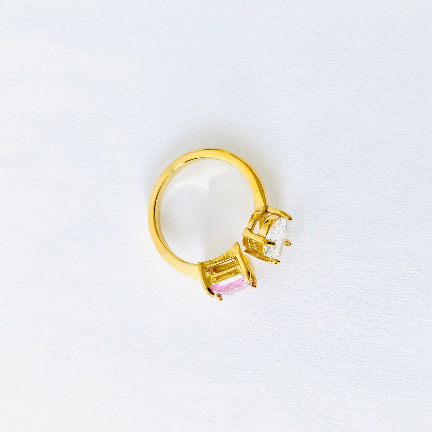 Duo Crystal Ring