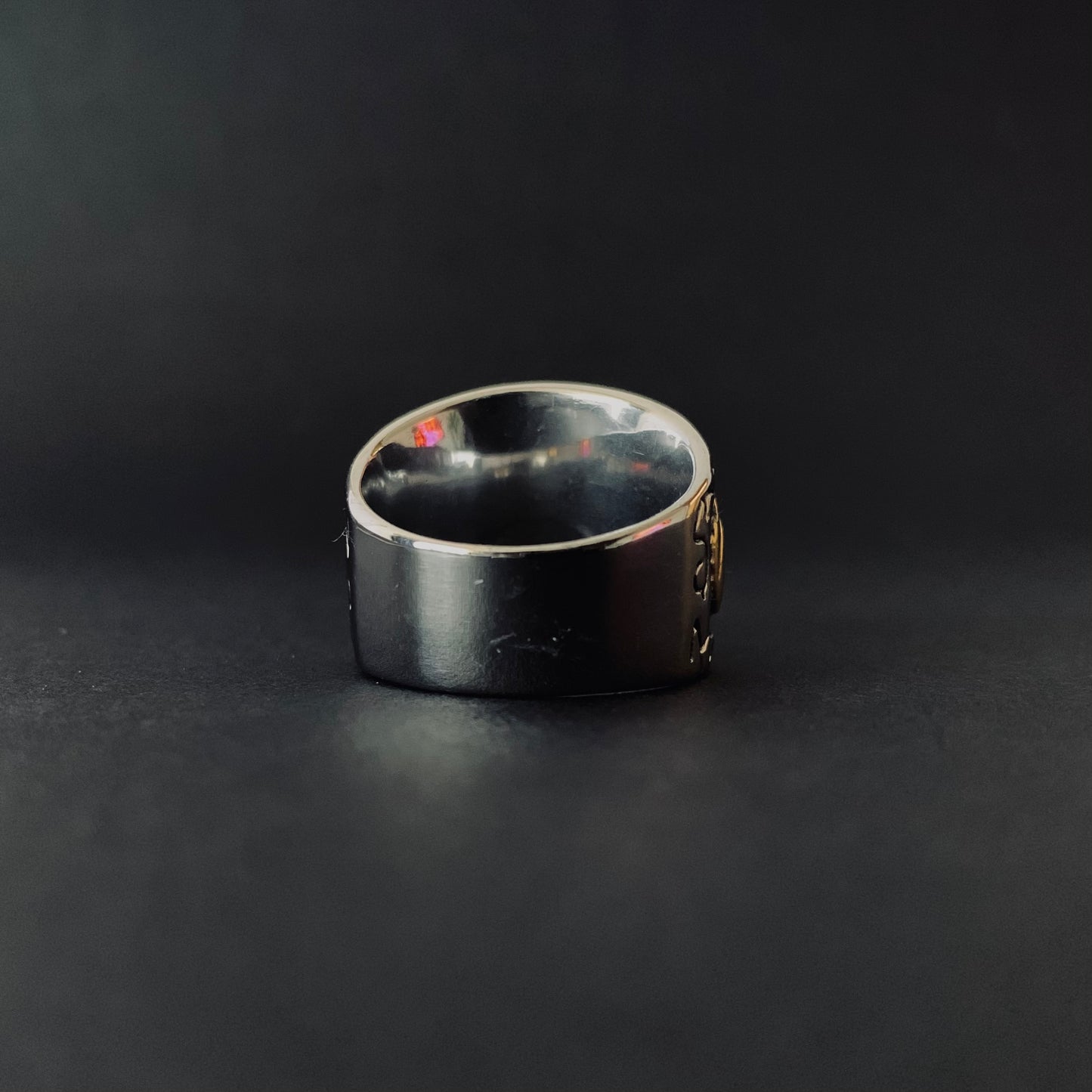 Cross Signet Ring