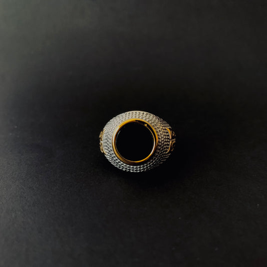 Black Onyx Signet Ring